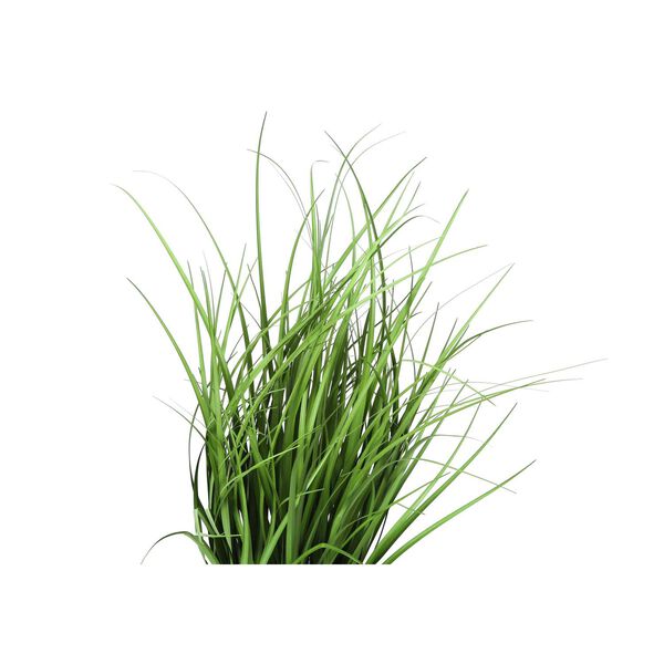 Gray Green 23-Inch Grass Indoor Table Potted Real Touch Green Grass Artificial Plant, image 5